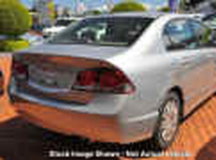 2010 Honda Civic 8th Gen MY10 VTi Silver, Chrome 5 Speed Automatic Sedan