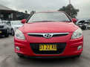 2010 Hyundai i30 FD MY10 SLX Red 4 Speed Automatic Hatchback