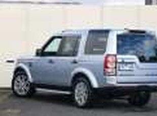 2010 Land Rover Discovery 4 Series 4 10MY TdV6 CommandShift HSE Silver 6 Speed Sports Automatic