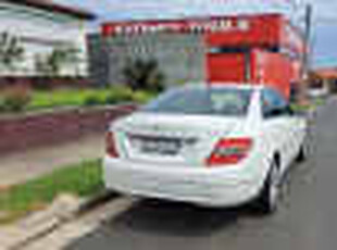 2010 Mercedes-Benz C250 W204 MY10 CGI Avantgarde White 5 Speed Automatic Tipshift Sedan