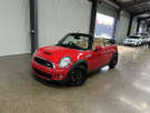 2010 Mini Cabrio R57 MY09 John Cooper Works Red 6 Speed Manual Convertible