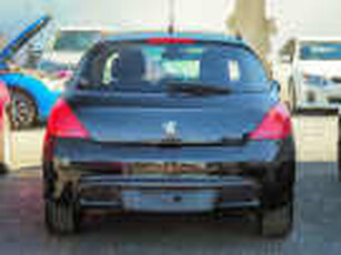 2010 Peugeot 308 T7 Sportium Black 6 Speed Sports Automatic Hatchback