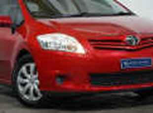 2010 Toyota Corolla ZRE152R MY10 Ascent Red 4 Speed Automatic Hatchback