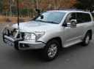 2010 Toyota Landcruiser VDJ200R 09 Upgrade GXL (4x4) Silver Pearl 6 Speed Automatic Wagon