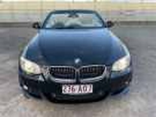 2011 BMW 3 Series E93 MY11 335i D-CT M Sport Black 7 Speed Sports Automatic Dual Clutch Convertible