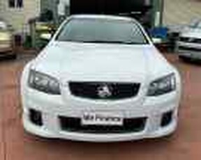 2011 Holden Commodore VE II MY12 SS White 6 Speed Manual Utility