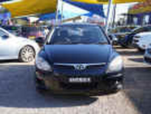2011 Hyundai i30 FD MY11 SX Black 5 Speed Manual Hatchback