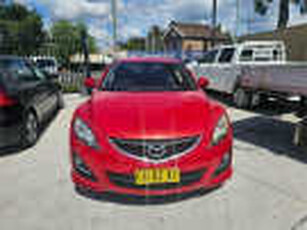 2011 Mazda 6 GH MY11 Touring Red 5 Speed Auto Activematic Hatchback