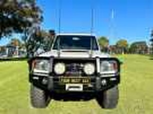2011 Toyota Landcruiser VDJ79R 09 Upgrade Workmate (4x4) White 5 Speed Manual Cab Chassis