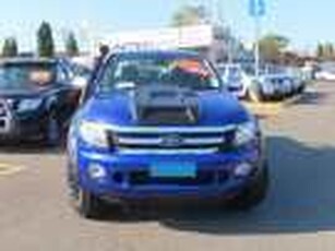 2012 Ford Ranger PX XLT Double Cab Blue 6 Speed Sports Automatic Utility
