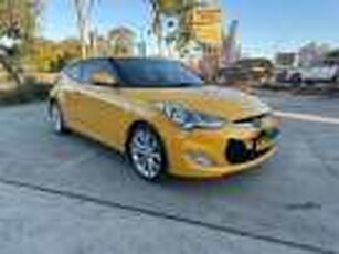 2012 Hyundai Veloster FS Yellow 6 Speed Manual Coupe