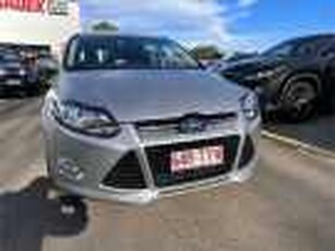 2013 Ford Focus LW MkII Sport PwrShift Silver, Chrome 6 Speed Sports Automatic Dual Clutch Hatchback