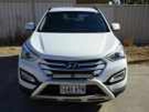 2013 Hyundai Santa Fe DM Active CRDi (4x4) White 6 Speed Automatic Wagon