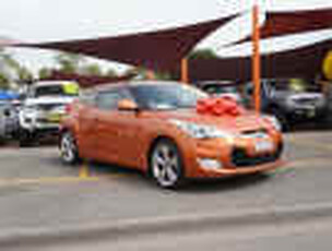 2013 Hyundai Veloster FS2 + Coupe D-CT Orange 6 Speed Sports Automatic Dual Clutch Hatchback