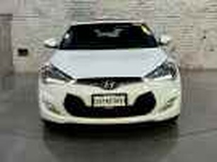2013 Hyundai Veloster FS2 + Coupe White 6 Speed Manual Hatchback