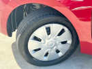 2013 Mitsubishi Mirage LA MY14 ES Red 1 Speed Constant Variable Hatchback