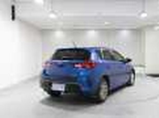 2013 Toyota Corolla ZRE182R Ascent Sport Blue 6 Speed Manual Hatchback