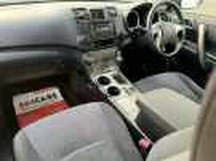 2013 Toyota Kluger GSU45R MY13 Upgrade KX-R (4x4) 7 Seat Silver Pearl 5 Speed Automatic Wagon