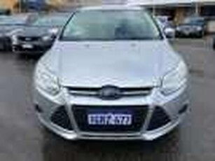 2014 Ford Focus LW MK2 MY14 Trend Silver 6 Speed Automatic Hatchback