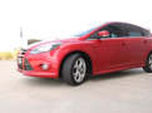 2014 Ford Focus LW MkII Sport PwrShift Candy Red 6 Speed Sports Automatic Dual Clutch Hatchback