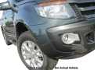 2014 Ford Ranger PX Wildtrak Double Cab Grey 6 Speed Sports Automatic Double Cab