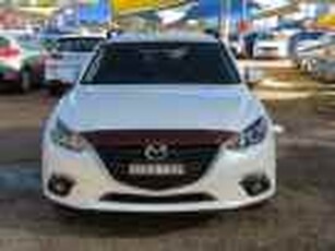 2014 Mazda 3 BM5238 SP25 SKYACTIV-Drive White 6 Speed Sports Automatic Sedan