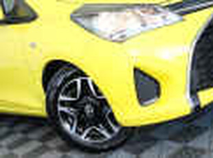 2014 Toyota Yaris NCP130R Ascent Yellow 5 Speed Manual Hatchback