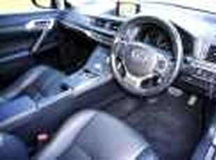 2015 Lexus CT ZWA10R MY15 CT200h Sports Luxury Silver 1 Speed Constant Variable Hatchback Hybrid