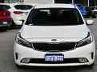 2016 Kia Cerato YD MY17 S Pearl White 6 Speed Sports Automatic Hatchback