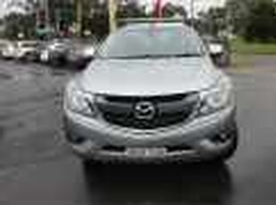 2016 Mazda BT-50 UR0YF1 XTR 4x2 Hi-Rider Silver 6 Speed Sports Automatic Utility