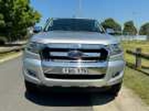 2017 Ford Ranger PX MkII MY17 Update XLT 3.2 Hi-Rider (4x2) Silver 6 Speed Automatic Crew Cab Pickup