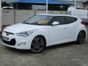 2017 Hyundai Veloster FS5 Series 2 MY16 White 6 Speed Manual Coupe