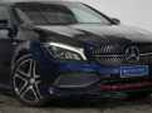 2017 Mercedes-Benz CLA250 Shooting Brake 117 MY17 4Matic Blue 7 Speed Auto Dual Clutch Wagon