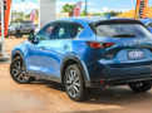 2019 Mazda CX-5 KF4W2A GT SKYACTIV-Drive i-ACTIV AWD Blue 6 Speed Sports Automatic Wagon