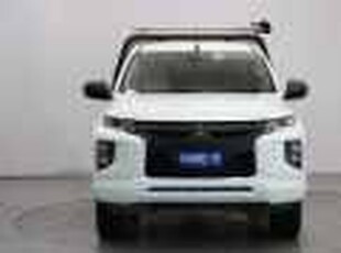 2020 Mitsubishi Triton MR MY20 GLX+ Double Cab White 6 Speed Sports Automatic Utility