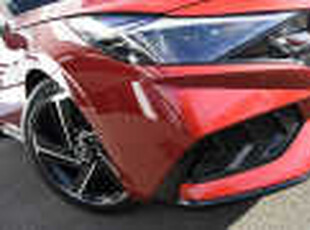 2021 Hyundai i30 CN7.V1 MY21 N Line D-CT Premium Red 7 Speed Sports Automatic Dual Clutch Sedan