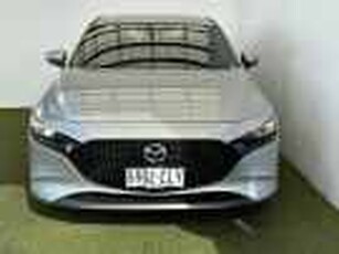 2021 Mazda 3 BP2H7A G20 SKYACTIV-Drive Evolve Silver 6 Speed Sports Automatic Hatchback