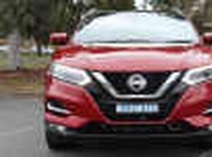 2021 Nissan Qashqai MY20 TI Red Continuous Variable Wagon