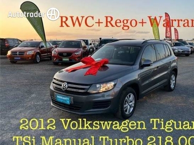 2012 Volkswagen Tiguan 118 TSI (4X2) 5NC MY12