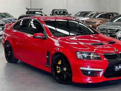 2011 Hsv Gts 4D SEDAN E3 MY12