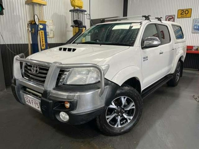 2014 TOYOTA HILUX SR5 BLACK (4X4) KUN26R MY14 for sale in McGraths Hill, NSW