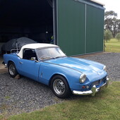 1964 triumph spitfire mk 1 sports