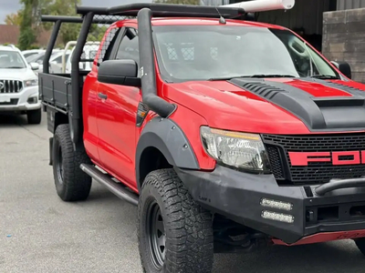 2013 Ford Ranger XL Cab Chassis Super Cab