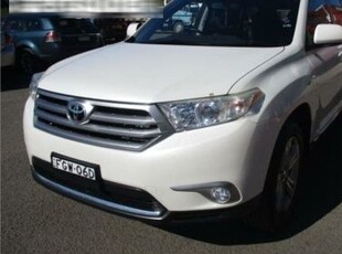 2011 Toyota Kluger KX-S (fwd) Automatic