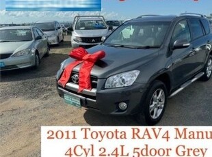 2011 Toyota RAV4 CV (2WD) Manual