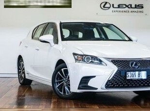 2018 Lexus CT 200H Luxury Hybrid Automatic