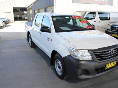 2013 Toyota Hilux DUAL CAB P/UP WORKMATE TGN16R MY12