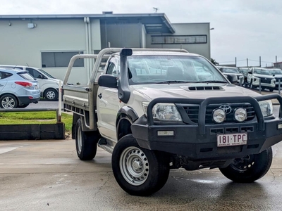 2013 Toyota Hilux Workmate Cab Chassis Single Cab