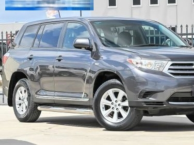 2011 Toyota Kluger KX-R (fwd) 5 Seat Automatic