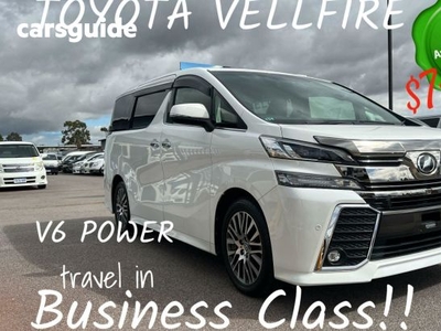 2016 Toyota Vellfire V6 - Prestigious 7 Seater Business Class People Mover